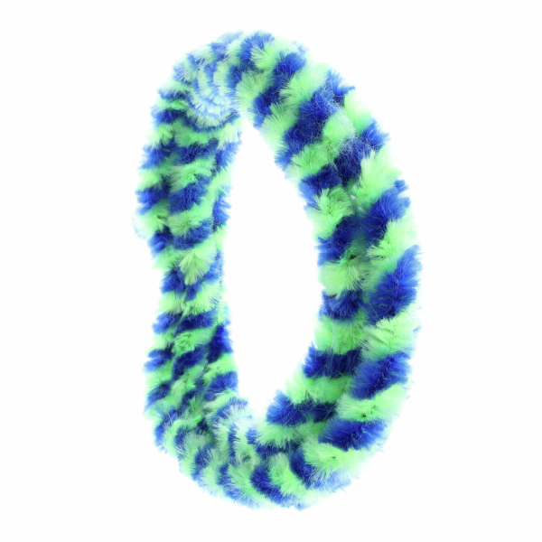 PAAR Nabenputzringe (blau/neon), Motorrad